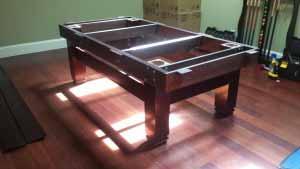 Pool and billiard table set ups and installations in Cleveland Ohio